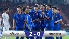 Kết quả Thái Lan 2-0 Myanmar: 'Voi chiến' gặp Singapore ở bán kết 